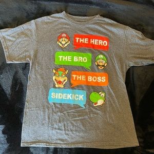 Super Mario Bros Boys Size L Graphic T-Shirt